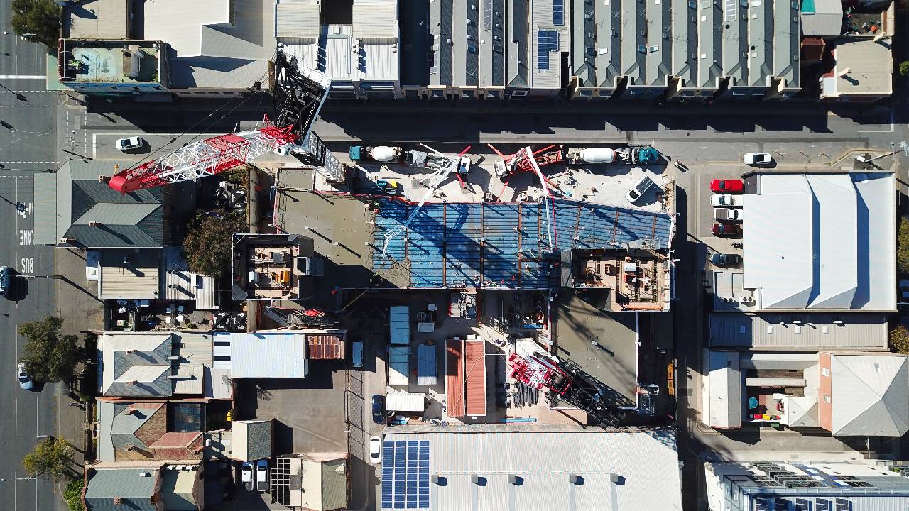 10449 - Synergy - Install Metal Decking formwork - Drone.3 (2)